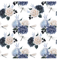 Beautiful seamless floral pattern Royalty Free Vector Image