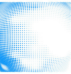 Modern shiny blue halftone background Royalty Free Vector