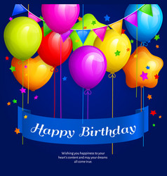 Happy birthday topic image 4 Royalty Free Vector Image