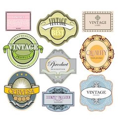 Vintage borders Royalty Free Vector Image - VectorStock