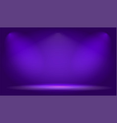 Empty abstract mock up 3d stage studio background Vector Image