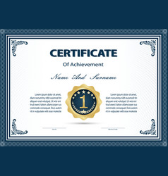 Certificate Royalty Free Vector Image - VectorStock