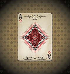 Ace Of Diamonds Vector Images Over 9 600