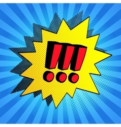 Comic book bright template Royalty Free Vector Image