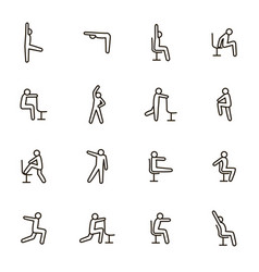 office exercise vector images over 800 exercise for office