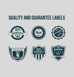 Premium quality labels best choice Royalty Free Vector Image