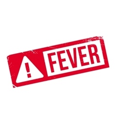 Fever rubber stamp Royalty Free Vector Image - VectorStock