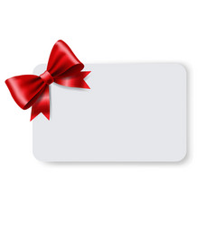 Heart blank gift tag Royalty Free Vector Image