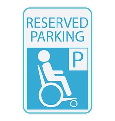 Wheel Chair Sign Royalty Free Vector Image - VectorStock