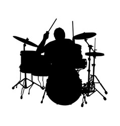 Drummer Silhouette Vector Images (over 2,600)