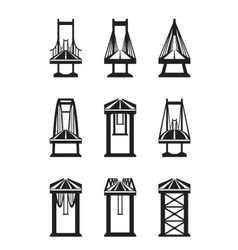 Various types construction Royalty Free Vector Image