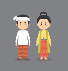 Myanmar Dress Vector Images (57)