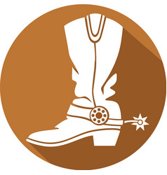 Cowboy boot Royalty Free Vector Image - VectorStock