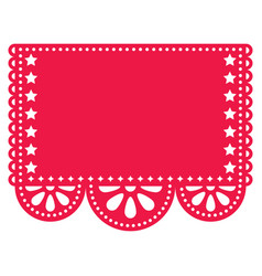 Its a boy papel picado design - mexican Royalty Free Vector