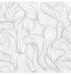 Seamless abstract blue hand drawn pattern Vector Image