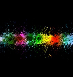 Paint splashes Royalty Free Vector Image - VectorStock