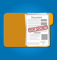 Top Secret Folder Vector Images Over 1