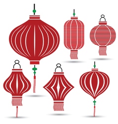 Chinese lantern Royalty Free Vector Image - VectorStock