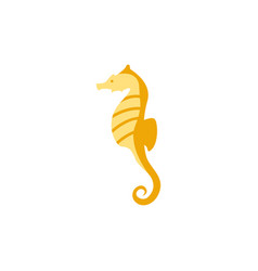 Seahorse silhouette Royalty Free Vector Image - VectorStock