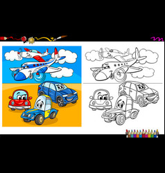 Vehicles Worksheet Vector Images (over 1,200)