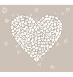 Wedding heart Royalty Free Vector Image - VectorStock