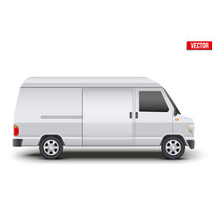 Classic transfer service minibus Royalty Free Vector Image