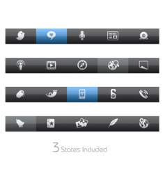 Social media icons Royalty Free Vector Image - VectorStock