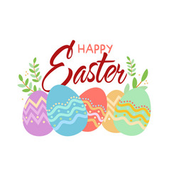 Happy Easter Royalty Free Vector Image - VectorStock