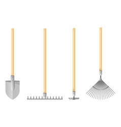 Large set household items and toys on white Vector Image