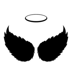 Angel Halo Silhouette Vector Images Over 620