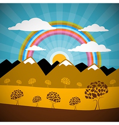 Rainbow Land Background Vector Images (over 6,700)