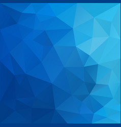 Ice blue polygon triangular pattern background Vector Image