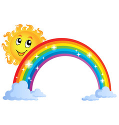 Rainbow Topic Image 2 Royalty Free Vector Image