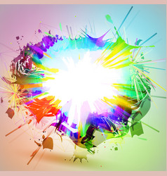 Rainbow burst Royalty Free Vector Image - VectorStock