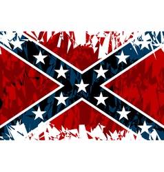 Flag of the Confederate States of America Vector Image