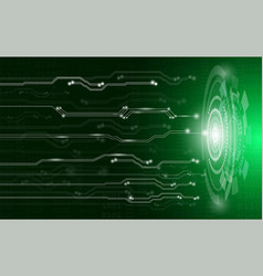 Green abstract technological background Royalty Free Vector