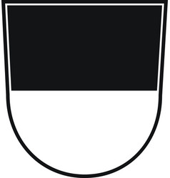 Flag of ulm in baden-wuerttemberg germany Vector Image