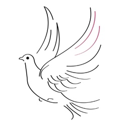 Dove Royalty Free Vector Image - VectorStock