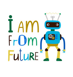 vector robot for kids