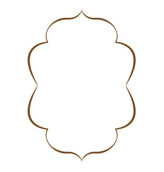 Brown Border Simple Clip Art Royalty Free Vector Image