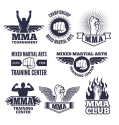 Night fight logo Royalty Free Vector Image - VectorStock