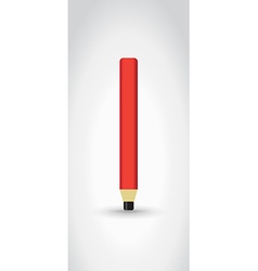 Realistic carpenter pencil Royalty Free Vector Image