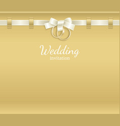 Wedding invitation Royalty Free Vector Image - VectorStock