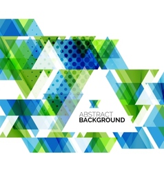 Triangle geometric abstract background Royalty Free Vector