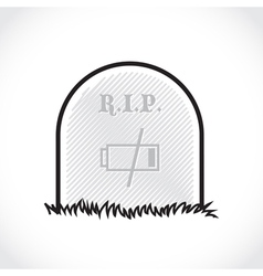 RIP coffin set Royalty Free Vector Image - VectorStock