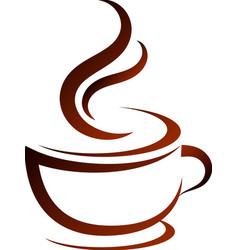 Cup Coffee Royalty Free Vector Image - Vectorstock