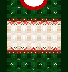 ugly christmas sweater flyer