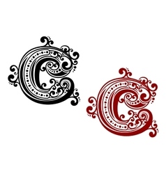 Letter C Royalty Free Vector Image
