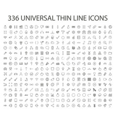 Old phone icon outline telephone line vin Vector Image