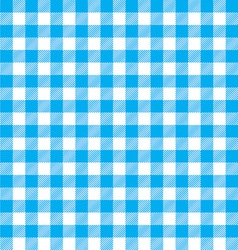 Blue tablecloth background seamless pattern Vector Image